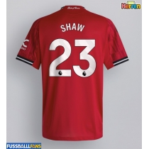 Manchester United Luke Shaw #23 Heimtrikot 2025-26 Kurzarm